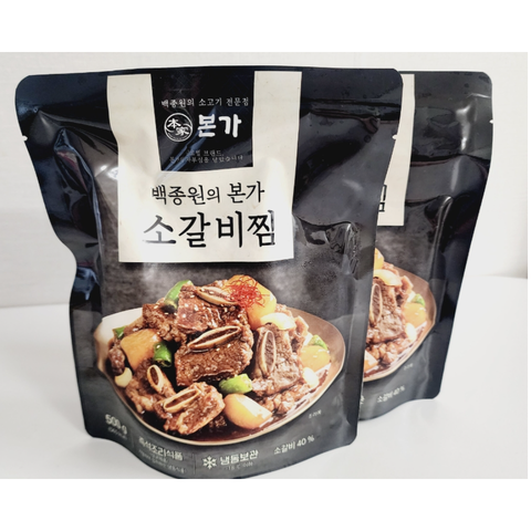 [본사정품] 백종원 본가 소갈비찜 500g 7개 Set 백종원본가소갈비찜 백종원소갈비찜 소 갈비찜 백종원갈비찜, 3.55kg, 3박스
