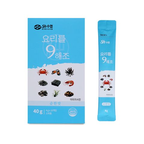 [수협] 요리를 9해조 순한맛12팩(120포)+맛보기10포