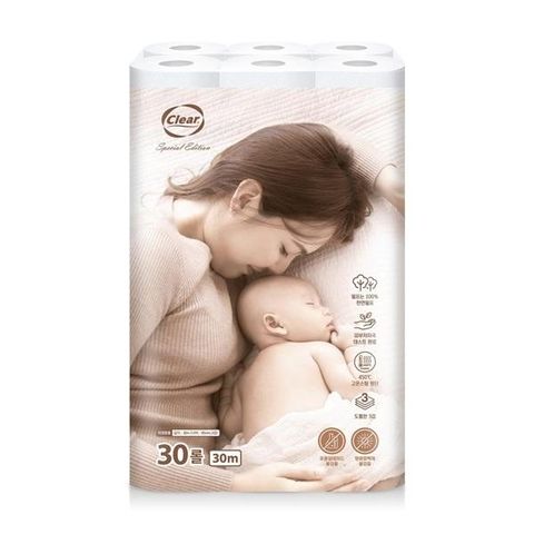 클리어 화장지30m 1팩