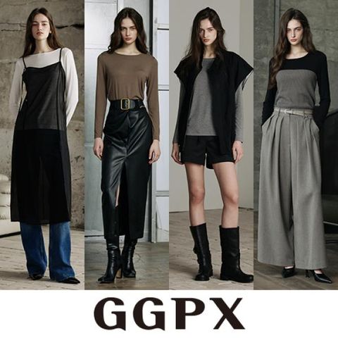 [GGPX] 모달스판 보트넥 티셔츠4종