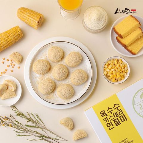 사임당 고메시루 옥수수 카스테라 인절미 40g x 9개입