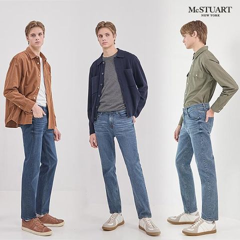 25FW [맥스튜어트]에디션 데님팬츠3종(남성)