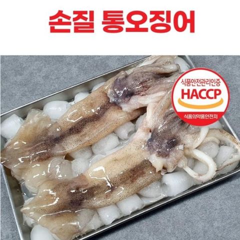 구룡수산 손질 통오징어 260g×6팩(총 18마리)