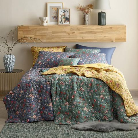 슈퍼싱글 이불 3장 [휴어스] 플로럴 워싱 고주파 이불3종 (슈퍼싱글)