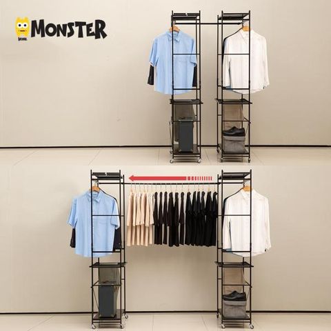 홈몬스터 올뉴 확장형드레스룸헹거