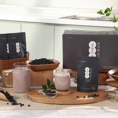 [한국인의 두유]무가당 국산 서리태 콩물두유 20팩(20팩*1박스)