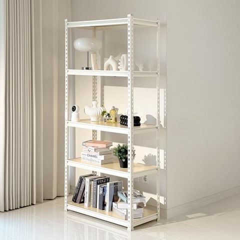 [가쯔] 무타공 5단 철제선반 1세트