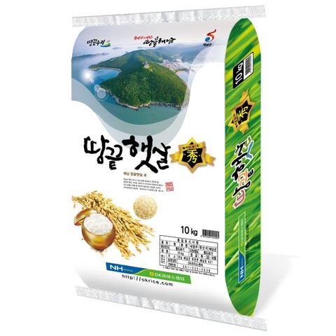 (2025 고품질 브랜드쌀 대상)해남 옥천농협 땅끝햇살 10kg 산지직송