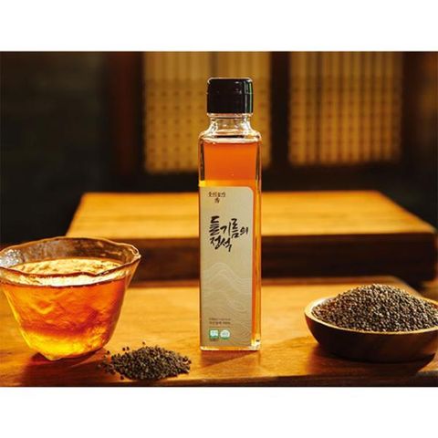 참기름의 정석 국산참기름1병+들기름 세트 1병 (150ml X 2병)