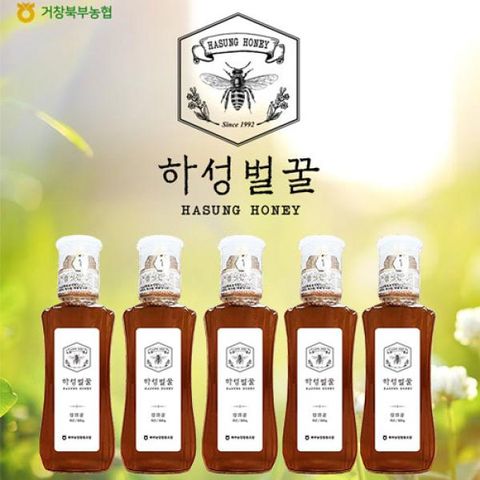 북부농협 1등급 하성 벌꿀 5병 (잡화꿀)