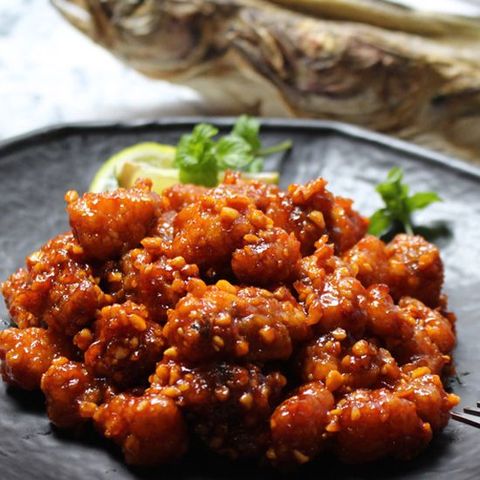 속살이 부드러운 순살 명태강정 500g/매운맛,순한맛/선택