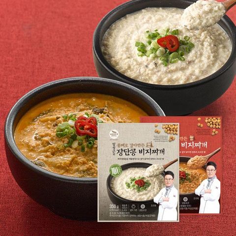 임성근 흑돼지 장단콩 비지찌개 4팩(우거지 2팩+순한맛 2팩)