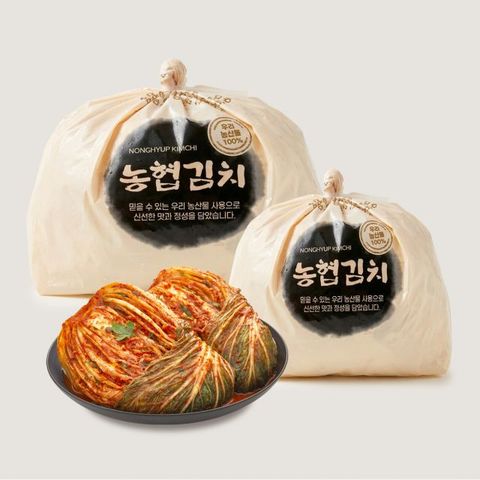 [26년]농협김치 포기8kg+총각2kg