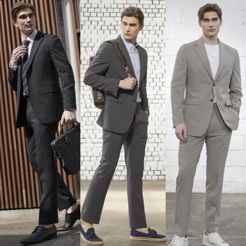 25 SS 워모 퍼펙트핏 상하의 정장2벌 SET