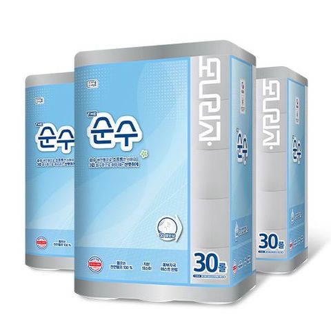 초특가 [모나리자] 프리미엄 화장지 28미터 90롤 100%천연펄프