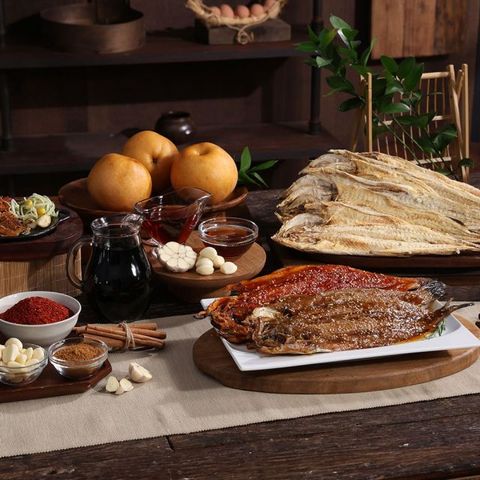 김선영의 황태구이 간장맛 200g x 4팩 + 황태구이 고추장맛 200g x 4팩