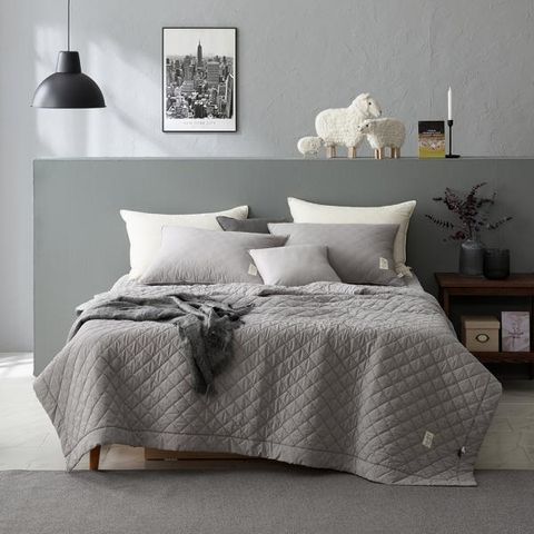 [Q] 아르페지오 양모 순면 스프레드 2장세트 ★프리미엄 호주산 양모 100%★