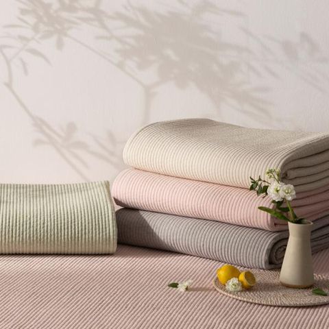 [K] 보몽드 광목 순면 줄누비 스프레드 1+1세트 ★프리미엄급 순면광목★