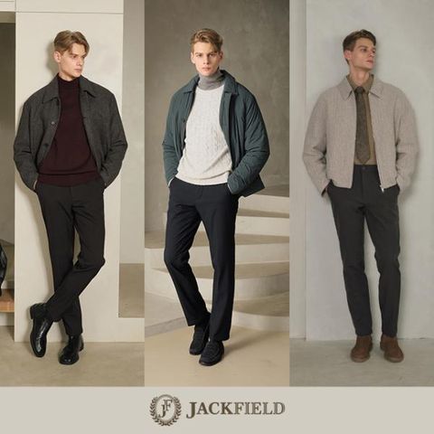 [잭필드] 남성 밍크퍼본딩 숨쉬는 바지 3종