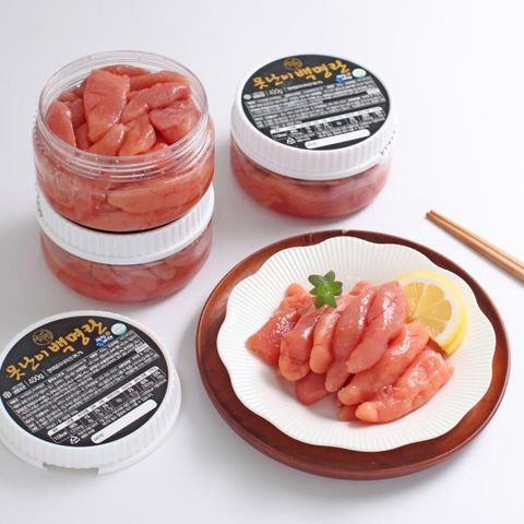 [과세]아라향 못난이백명란 400g×3통