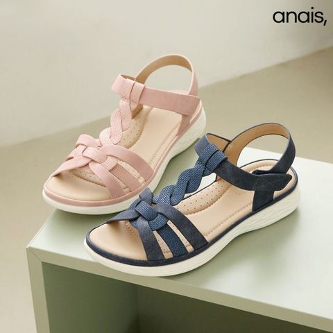 스트랩 통굽샌들 4cm_24SS224 [무료배송]