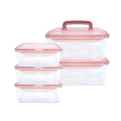 ★대용량 구성★ 비타락 트라이탄 밀폐용기 5개