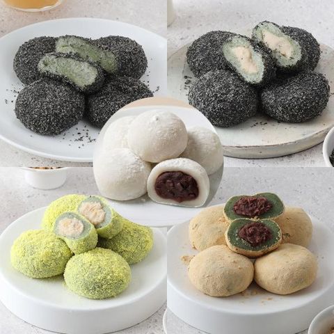 [고수록] 5종 떡세트 총 50알(4종+옛날찹쌀떡)