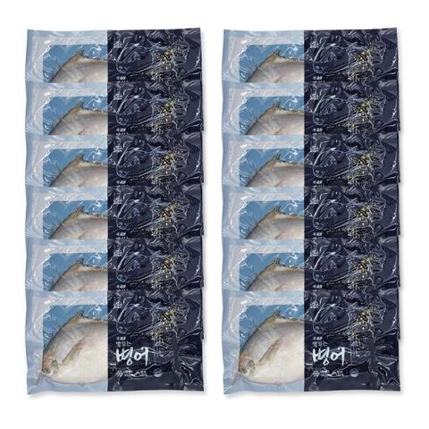 국내산 병어 대사이즈 200g×12마리