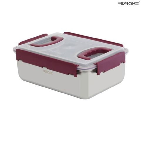 키친아트 금상첨화 스텐레스 다용도밀폐용기 7.5L 김치보관용기