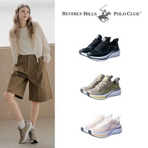 너무 가벼운 착화감! [비버리힐즈폴로클럽] 여성 웨이브 라이트 워킹화