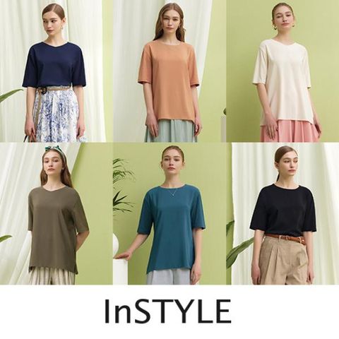 [Instyle]인스타일 썸머 반전 티블라우스 6종