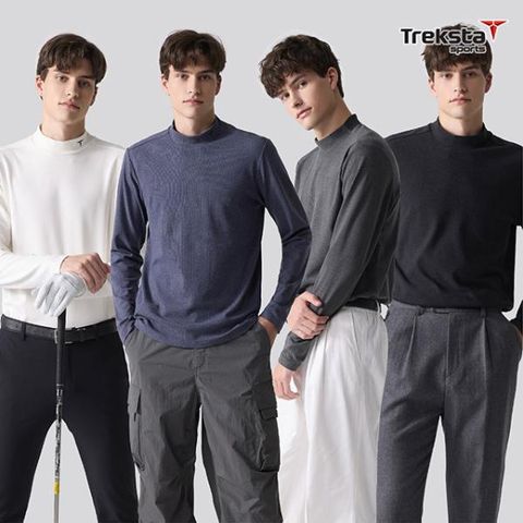 [트렉스타스포츠] 남성 카치온 기모티셔츠 4종