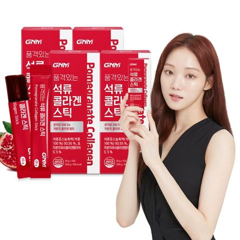 [GNM] 품격있는 석류 콜라겐 스틱 4박스 (60포)