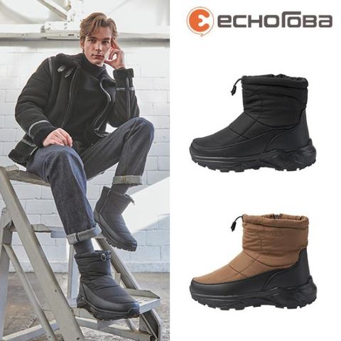 공영단독상품 [에코로바] 남성 겨울 퍼 패딩부츠