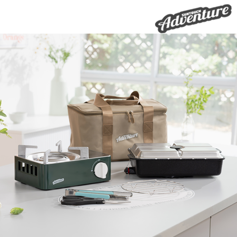 썬터치 올인원 가스버너세트_시즌2_그린