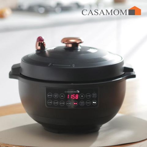 ★최초구성★까사맘 전기압력가마솥+쌀통 10kg