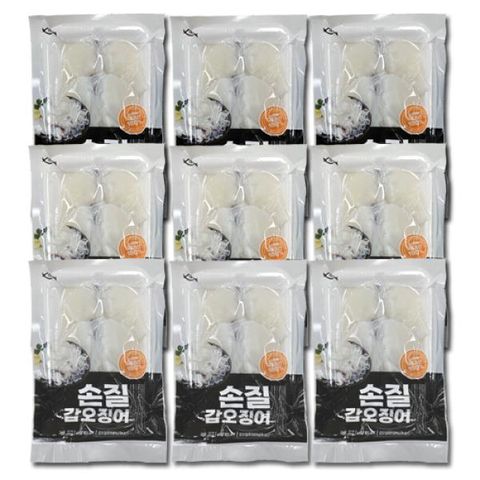 국내산 손질 갑오징어200g(1~3마리)×9팩