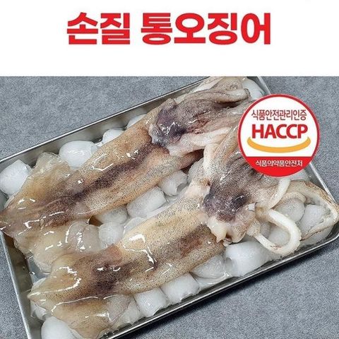 ★+2마리 더★ [구룡수산] 손질통오징어 대사이즈 130g×20미