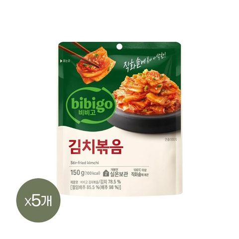 비비고 김치볶음 150g x5개