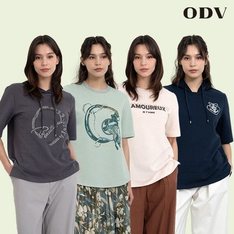 24SS ODV 젤라또 티블라우스 4종