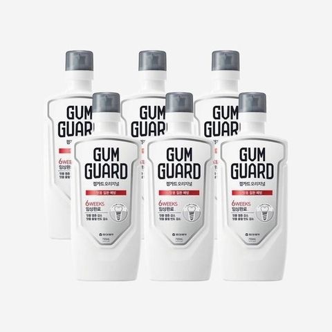 [엘루맘] 동아제약 검가드 오리지널 750ml 6개
