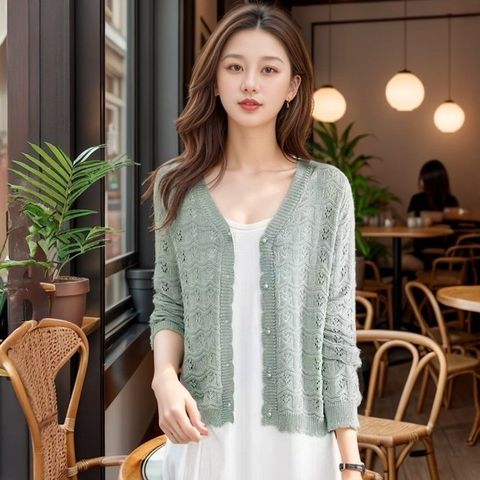 비비아체 샹떼 니트 카디건1+1+1