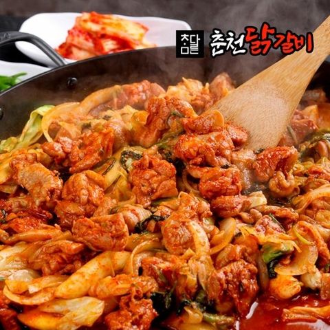 춘천직송 참다른 국내산순살 춘천닭갈비 500g x 2팩
