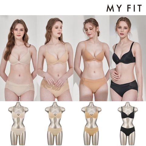 비비안 마이핏 베이직코어 노와이어 여성속옷세트 8종