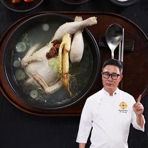 (국내산 하림 닭) 조리기능장 임성근의 진삼계탕 1kg x 4팩 (총 4kg)