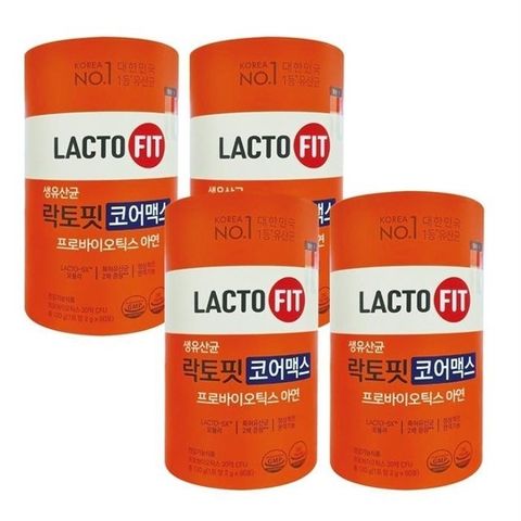 종근당건강생유산균락토핏코어맥스2g60포4박스CZI