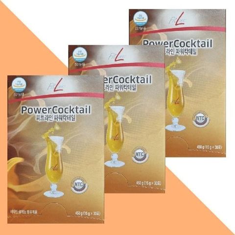 [독일피엠] 피트라인 파워칵테일 15g x 30포 (3박스)