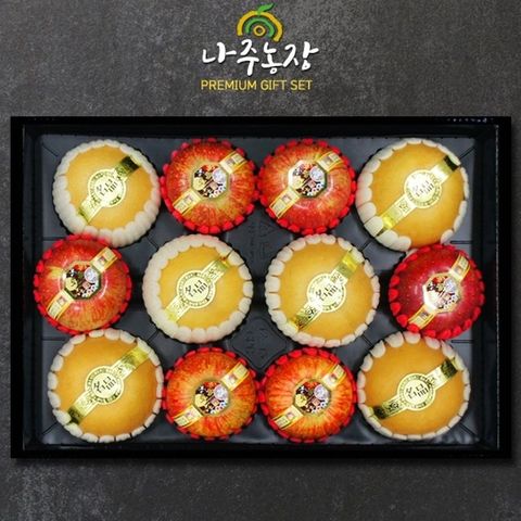 [나주농장] 과일혼합 선물세트 1호 5kg(사과+배)