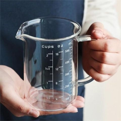 [마물샵] 베이킹 크로크 오븐 내열유리 계량컵 1000ml