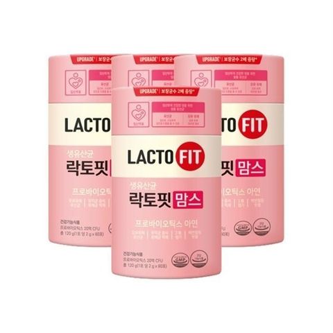 종근당건강 락토핏 생유산균 맘스 2g 50포 4개